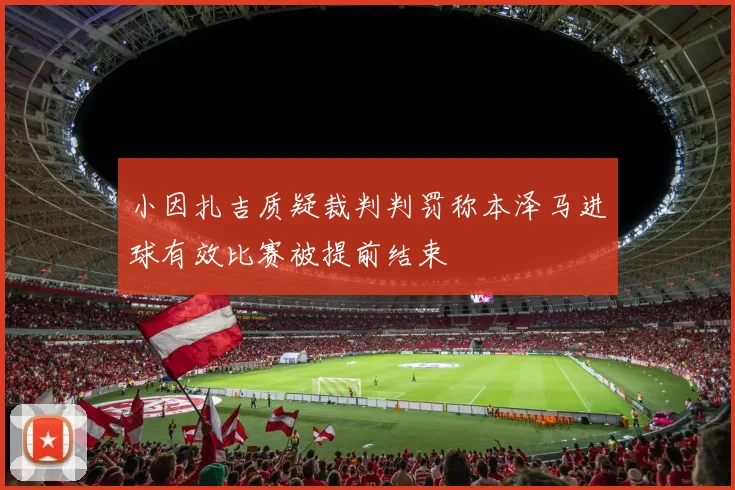 小因扎吉质疑裁判判罚称本泽马进球有效比赛被提前结束